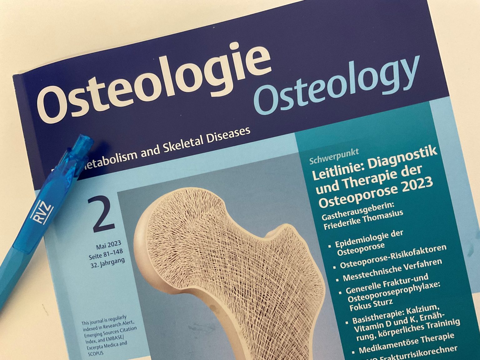 Neue S3 Leitlinie Osteoporose DVO RVZ